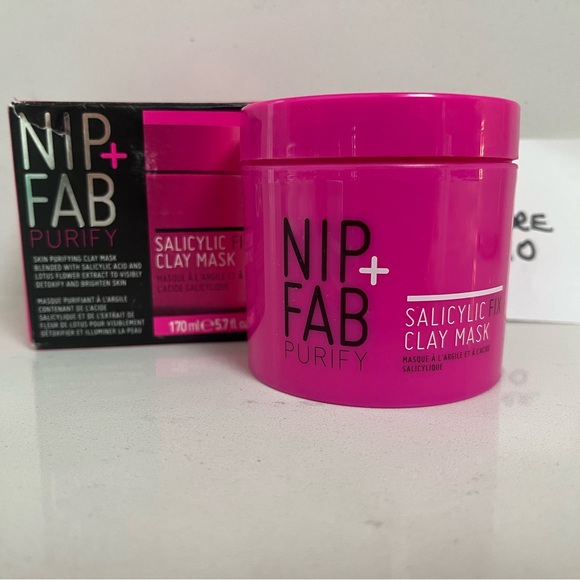 NIP+FAB clay mask purifying skin, brighten skin anti-aging lotus flower extract - Picture 1 of 4